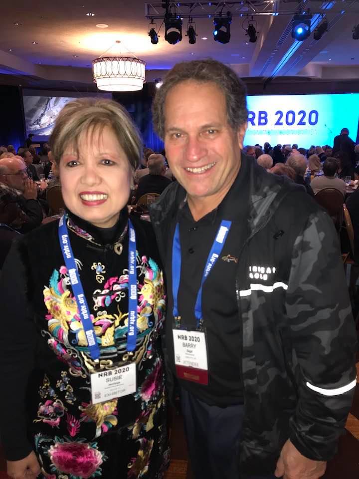 With Barry Segal