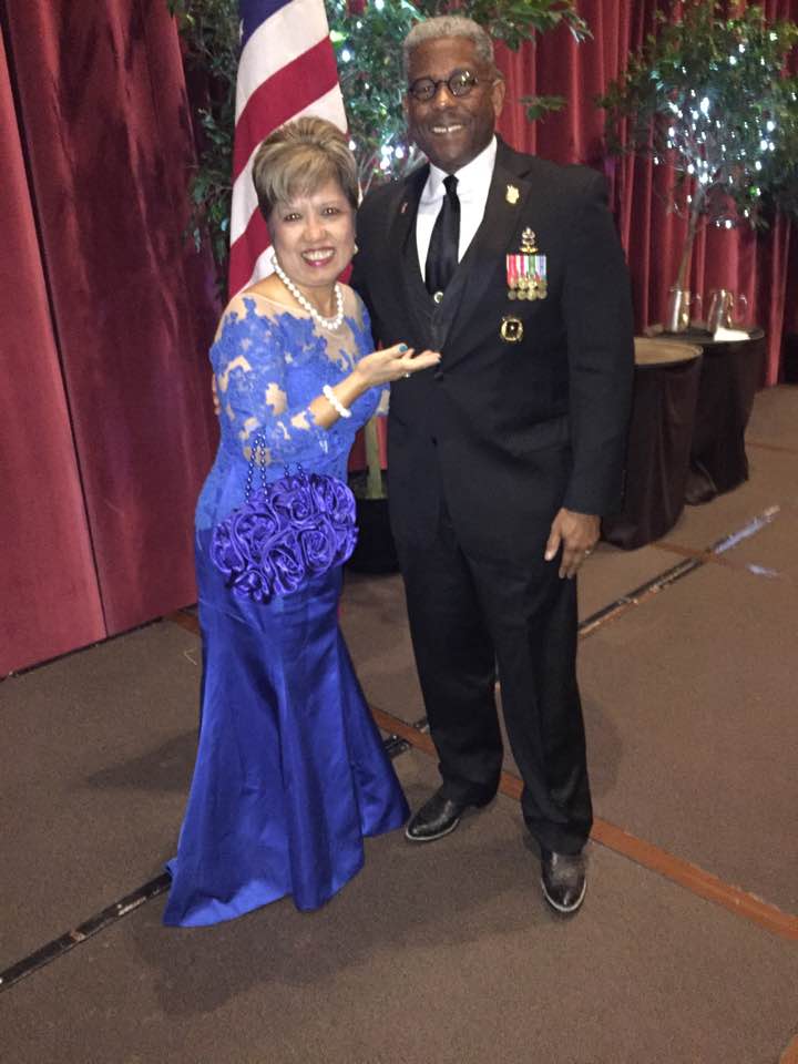 With Colonel Allen West