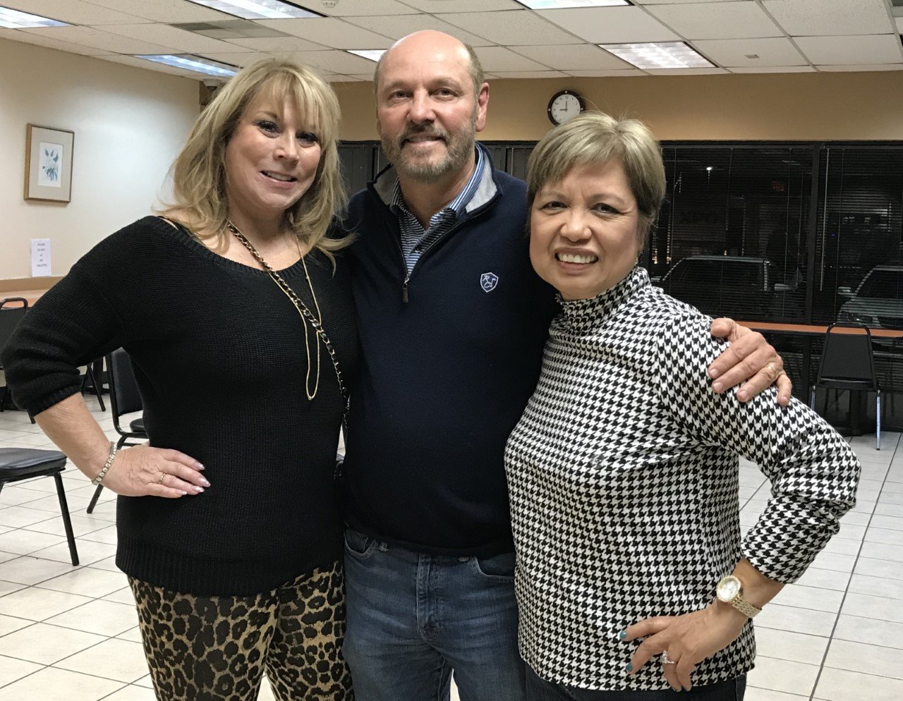 With Dr Victoria and Paul Sarvadi