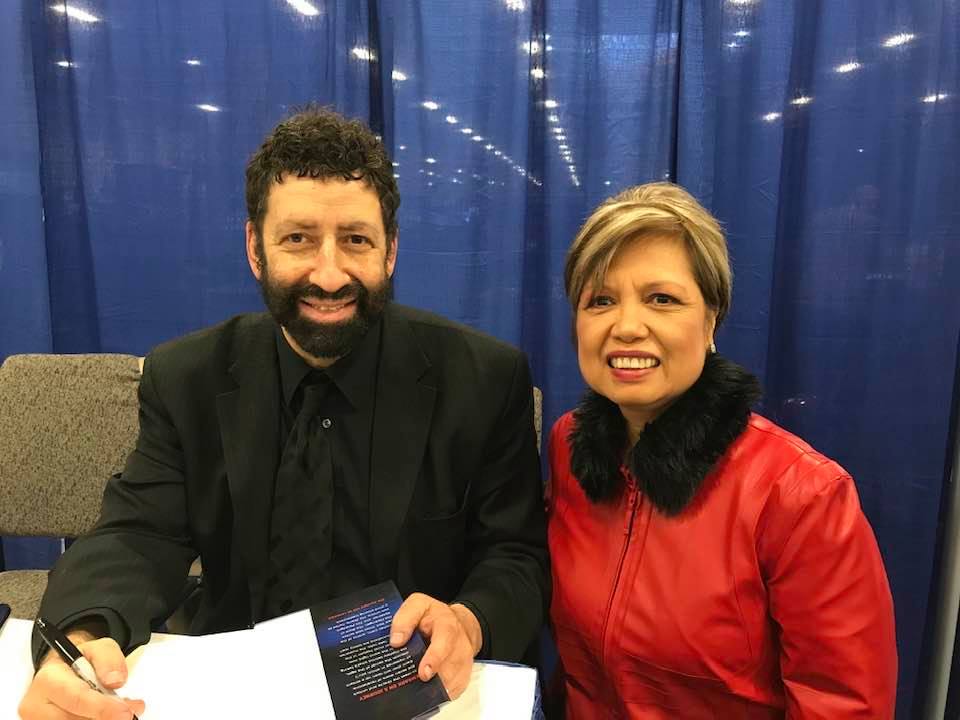 Susie Y. Jennings, R.N. with Jonathan Cahn