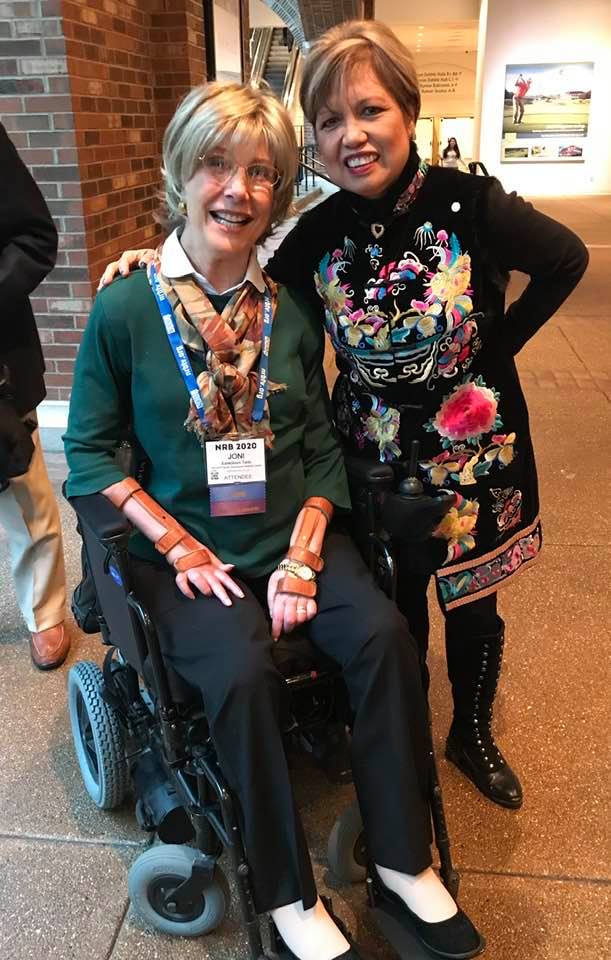 Susie Y. Jennings, R.N. with Joni Eareckson Tada